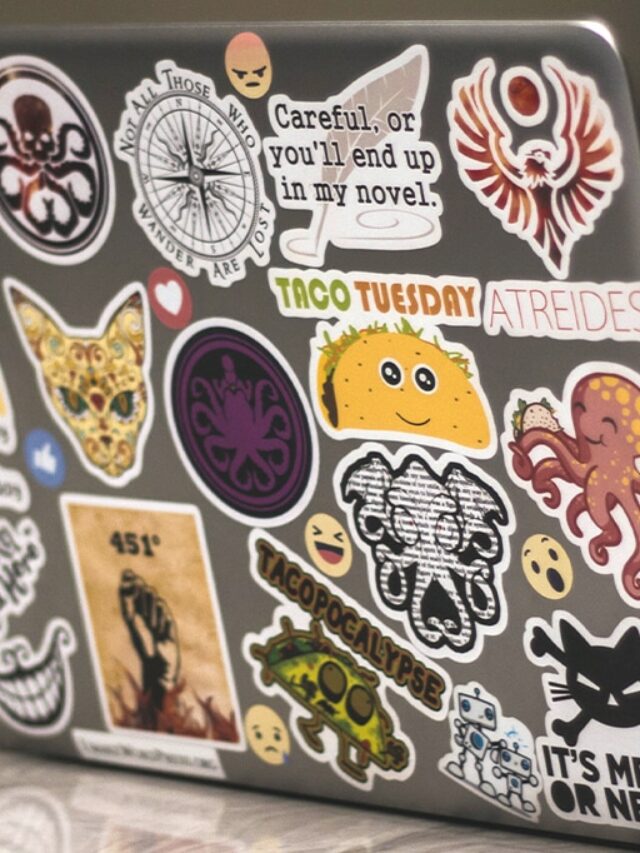 Best Ways to Decorate Your Laptop With Stickers: Tips and Ideas