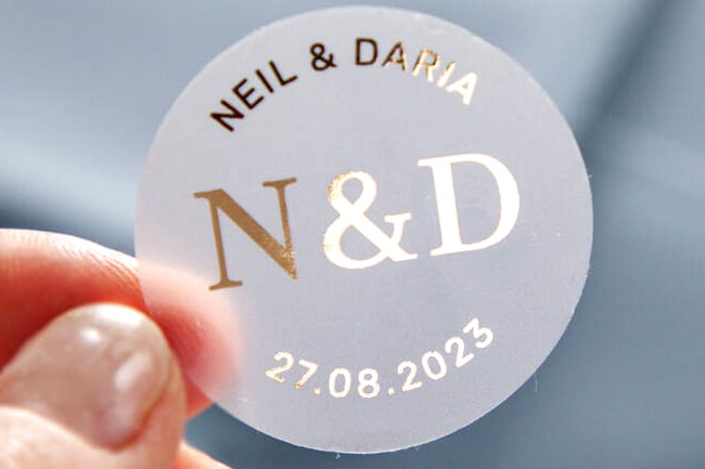 4 Different Ways to Personalise Stickers for Your Gift Giving - Personalised Name and Initials